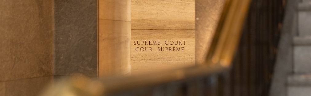 Le hall d’honneur de la Cour suprême du Canada