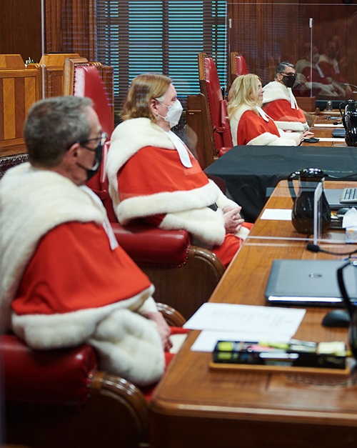 Judges in the Courtroom