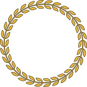 Laurels in a circle