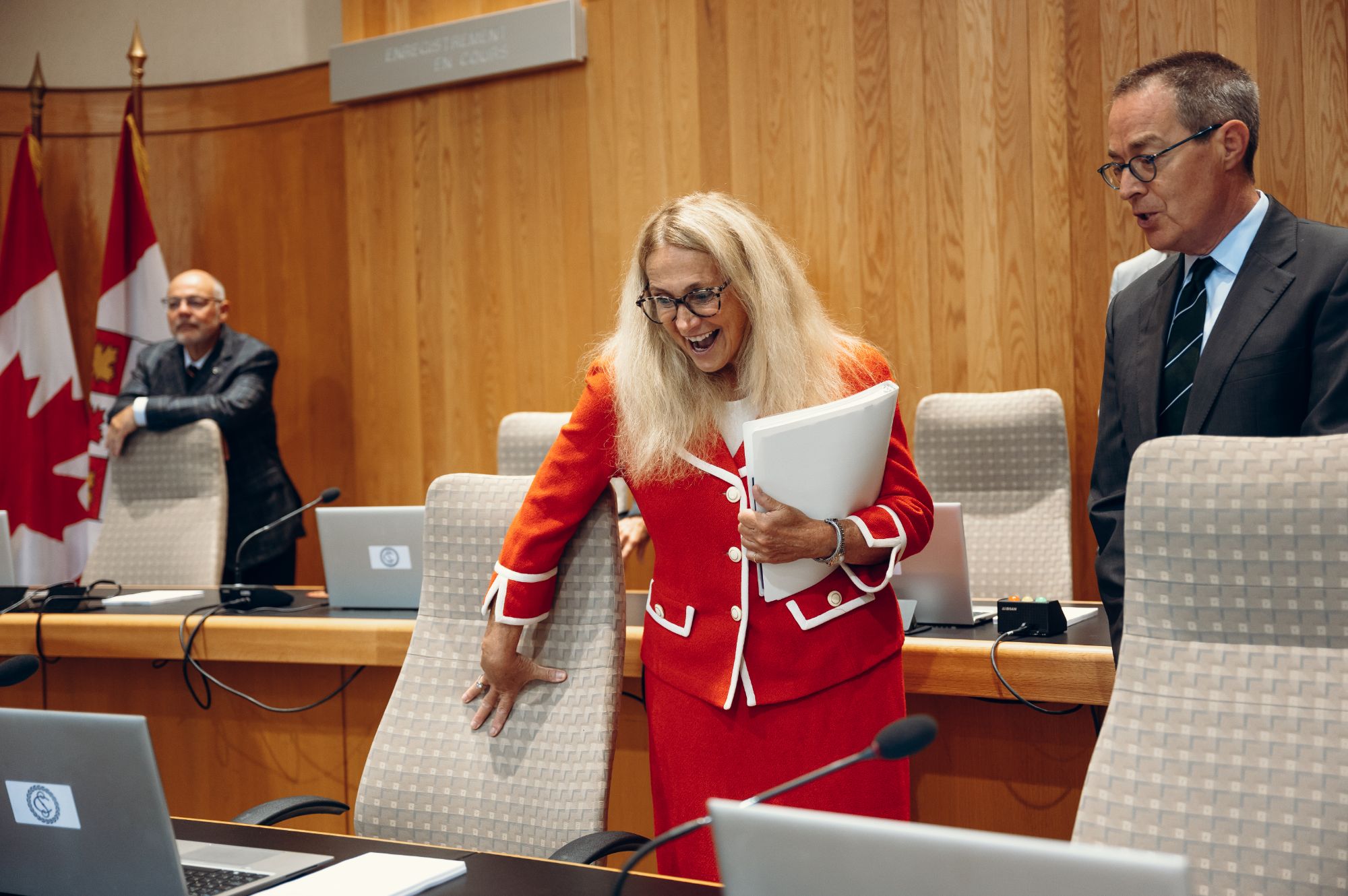 Les juges Martin et Kasirer 