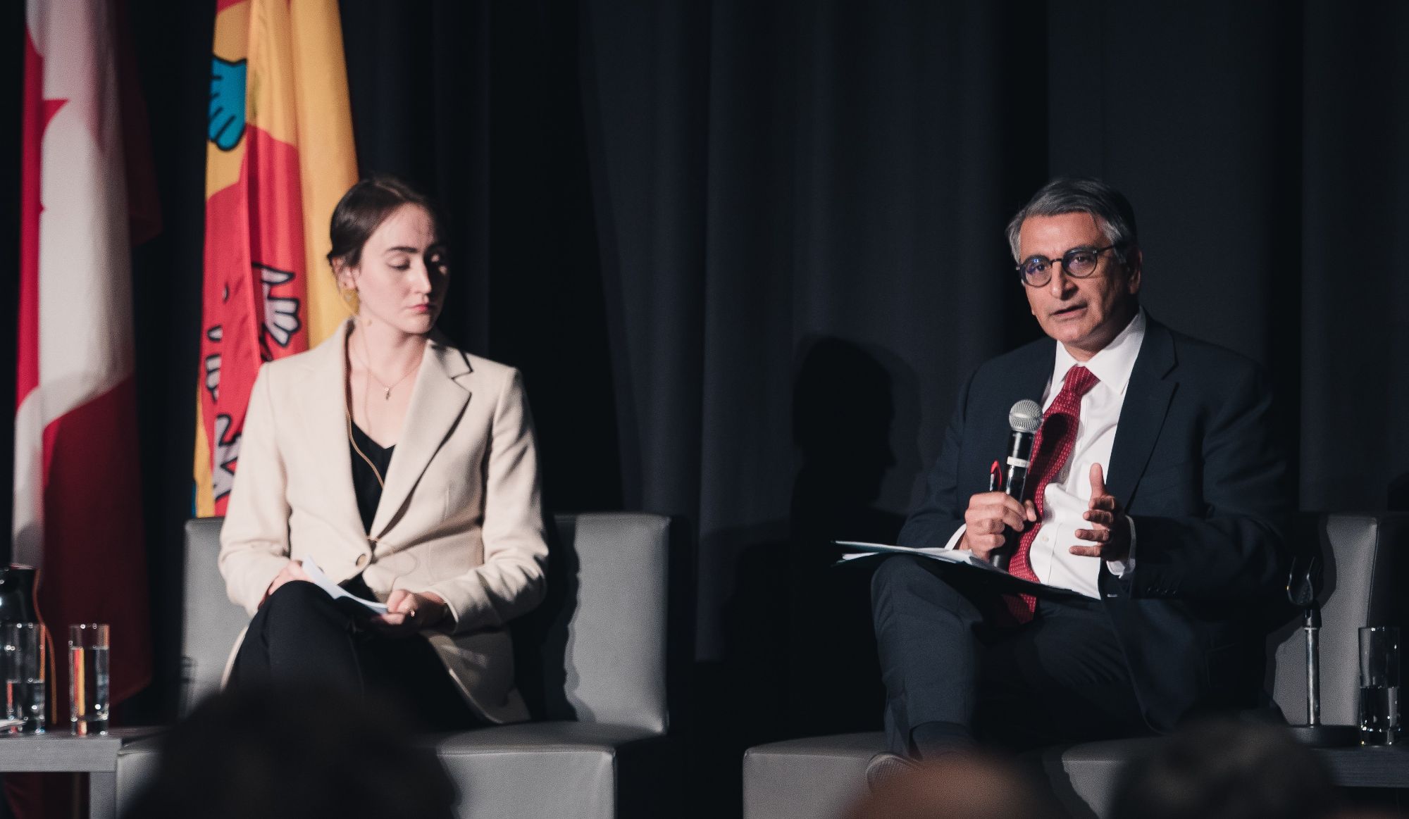 Juge Jamal et Salomé Paradis 